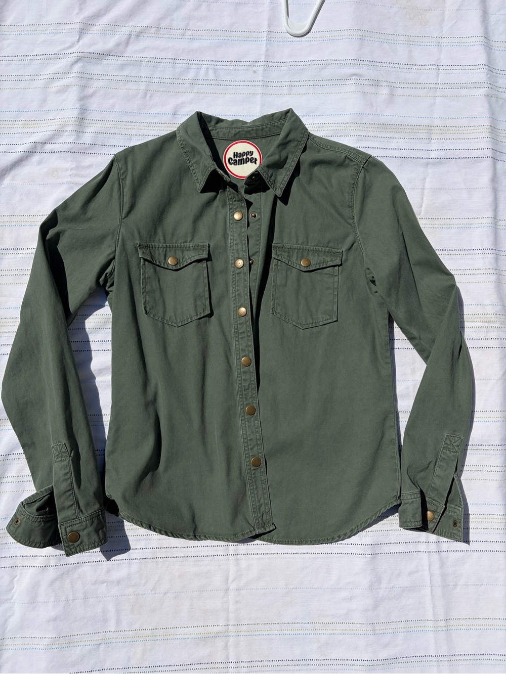 Happy Camper Women’s Utility button up shirt